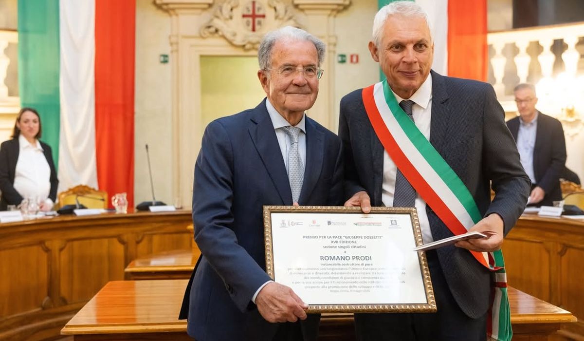 Reggio Emilia, Premio Dossetti 2026 a Romano Prodi