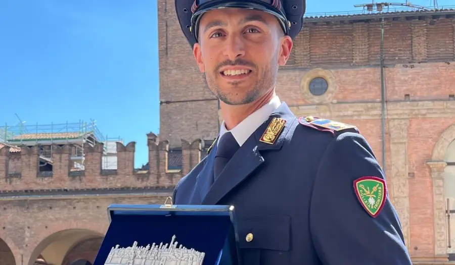 Turrita d’Argento a Davide De Ceglie, poliziotto e campione